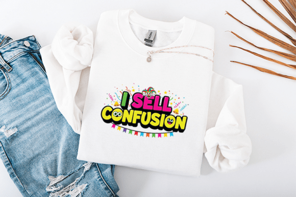 I Sell Confusion Funny Quote Design: Graphics for T-Shirt Designs