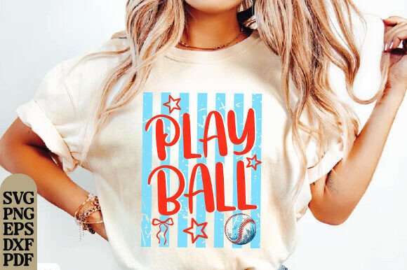 Play Ball Ballpark PNG, Game Day Png SVG Graphics & T-Shirt Designs